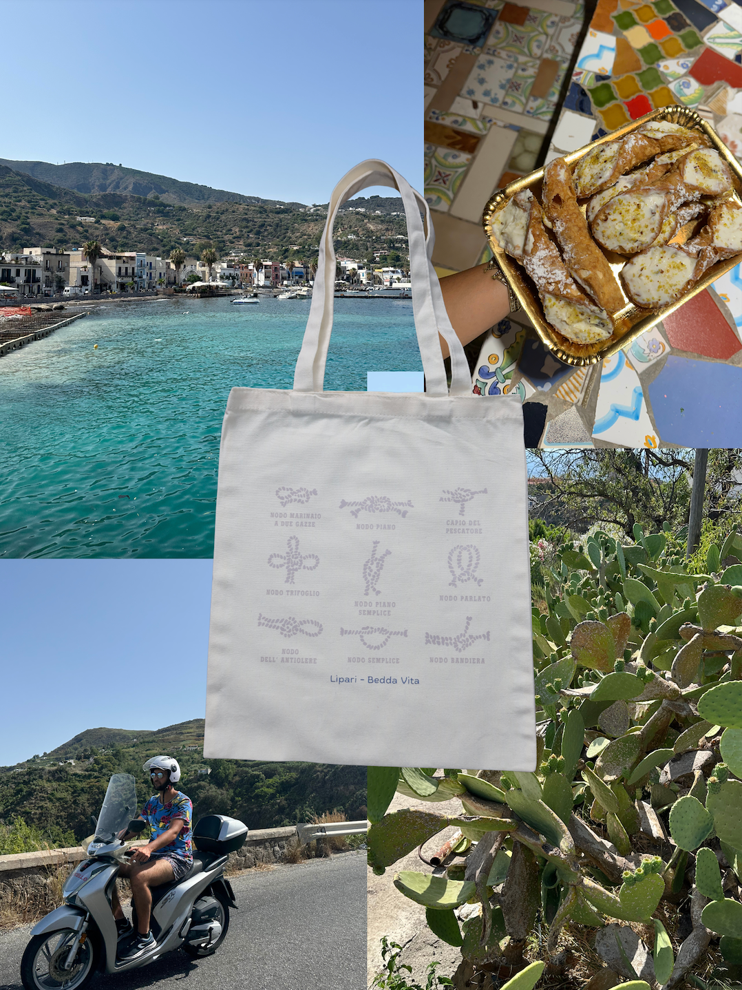 Italian Boat Knots Tote